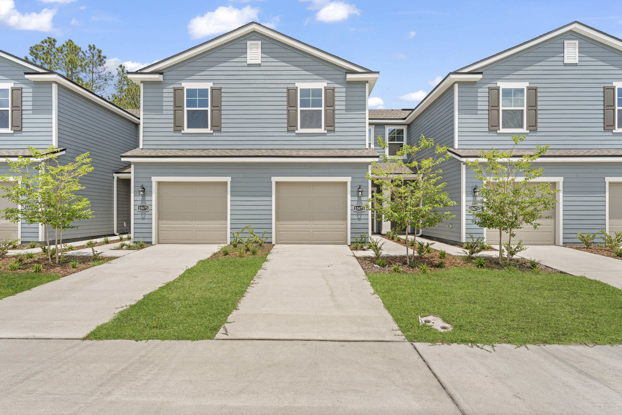 Lot 19 Townhome Exterior at The Villas at Bishop Oaks