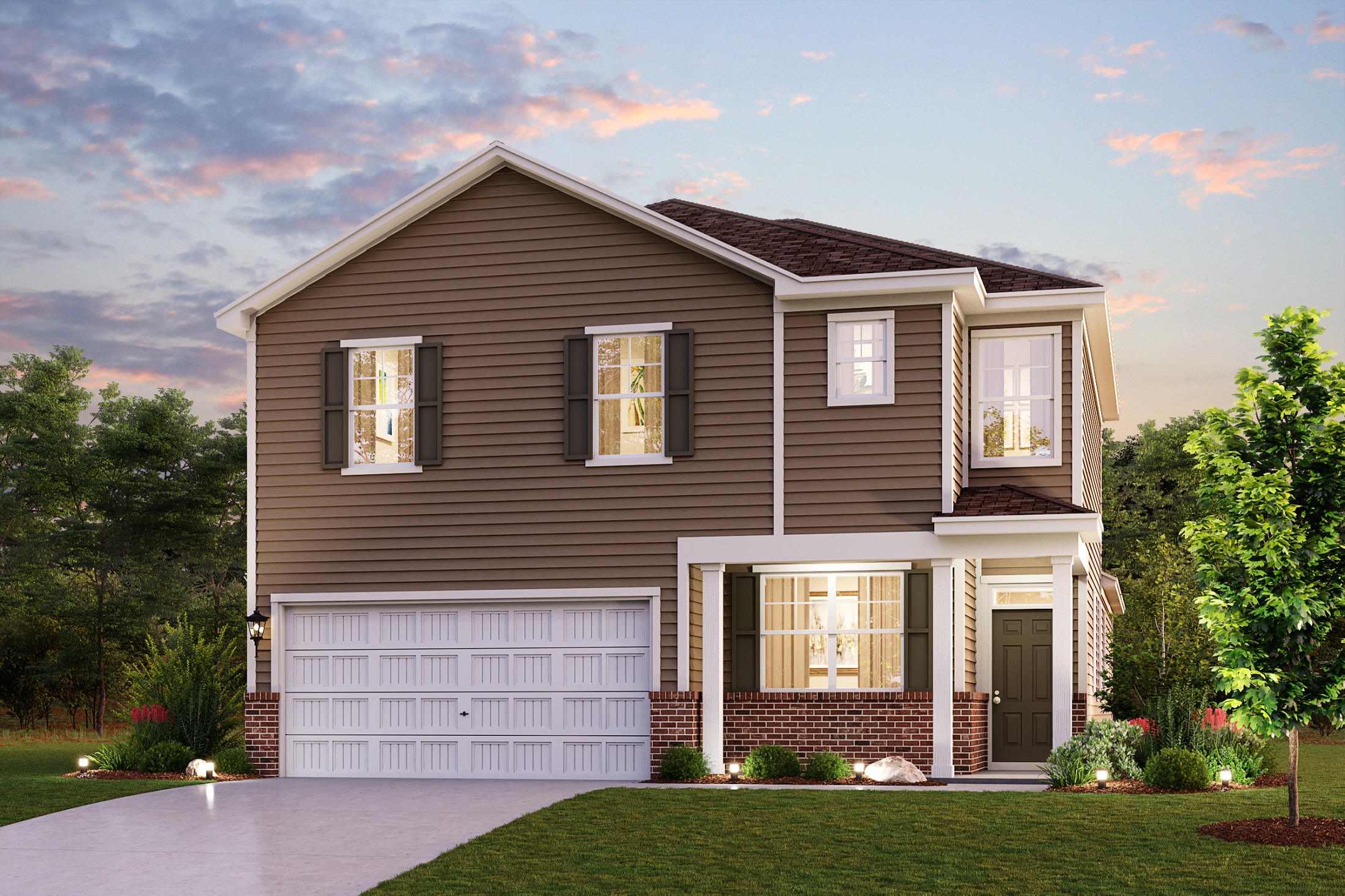 The McDowell Elevation A at Blue Sky Meadows