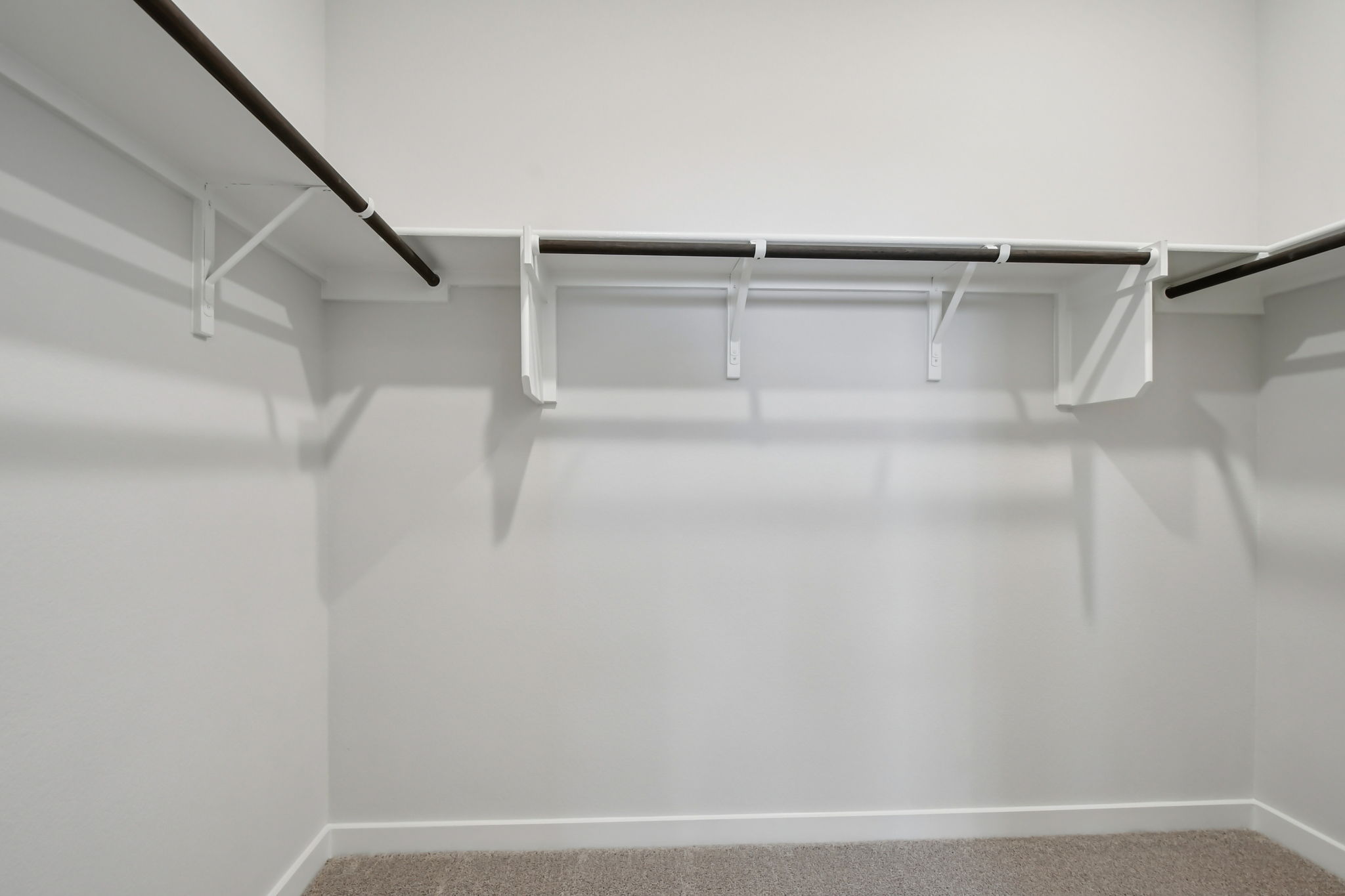 A staircase with a railing.