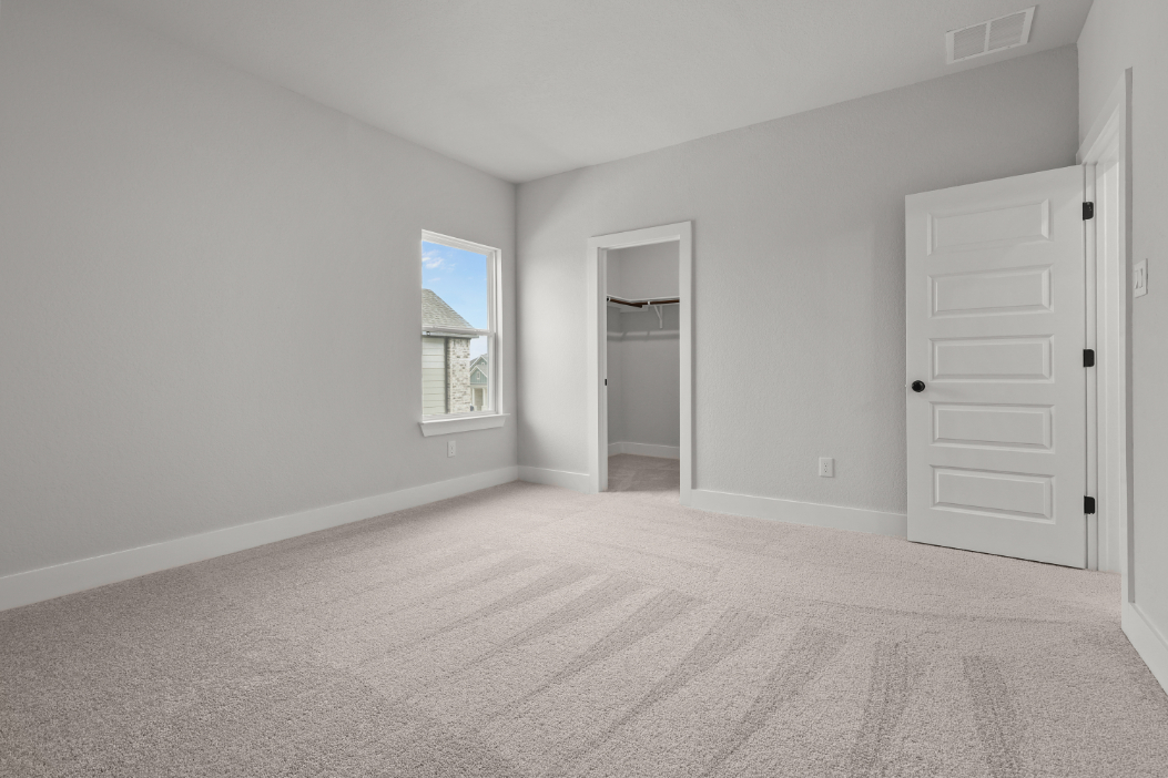 A room with white walls.