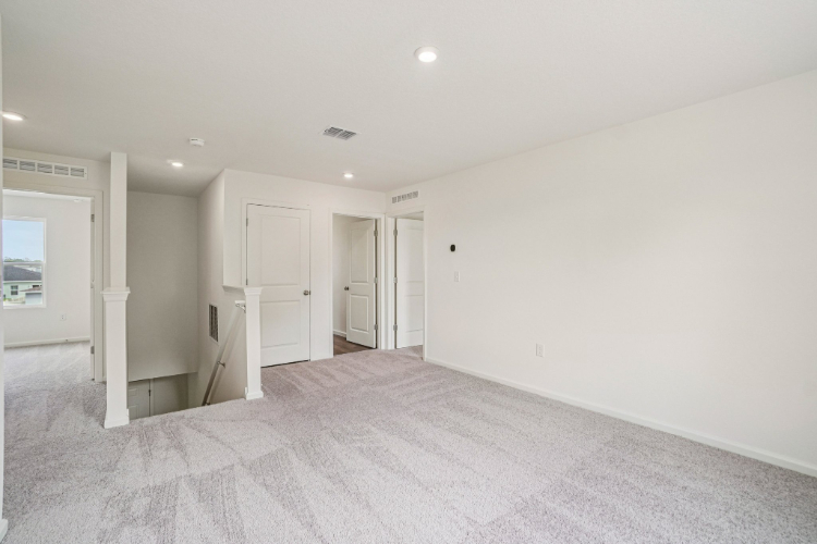 A room with white walls.